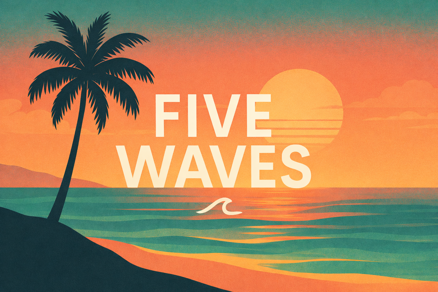 🌊 Five Waves – Verträumter Deep House Chill Mix für tropische Strandsonnenuntergänge.