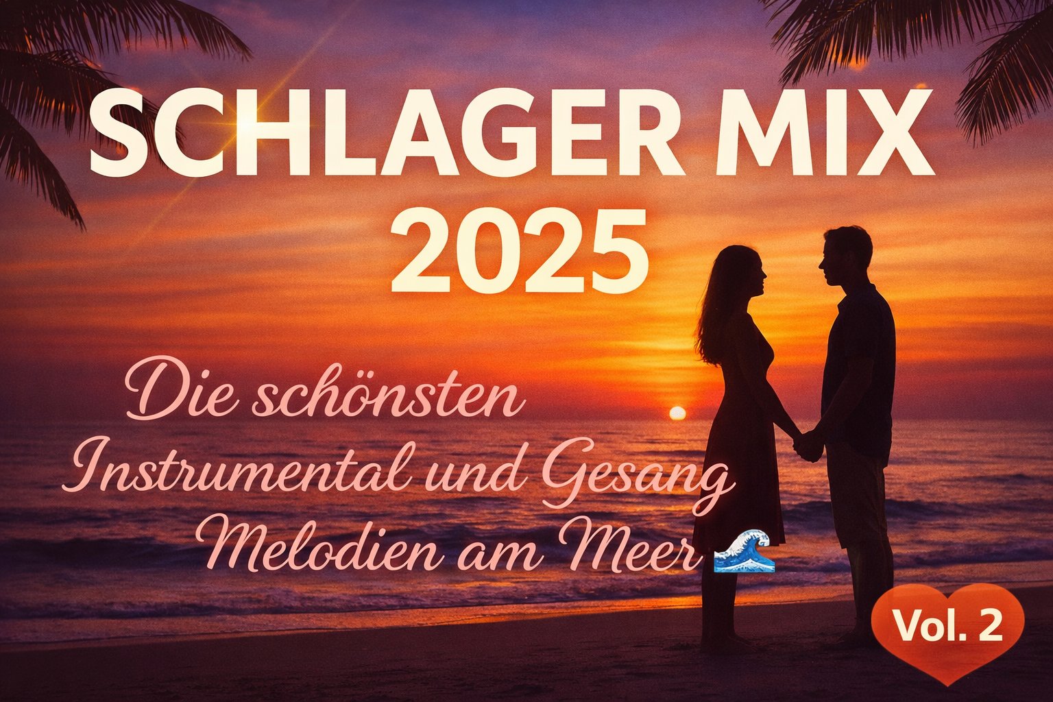 ⭐️ SCHLAGER MIX 2025 – Die schönsten Instrumental/Gesang Hits zum Träumen & Tanzen am Meer 🌊“