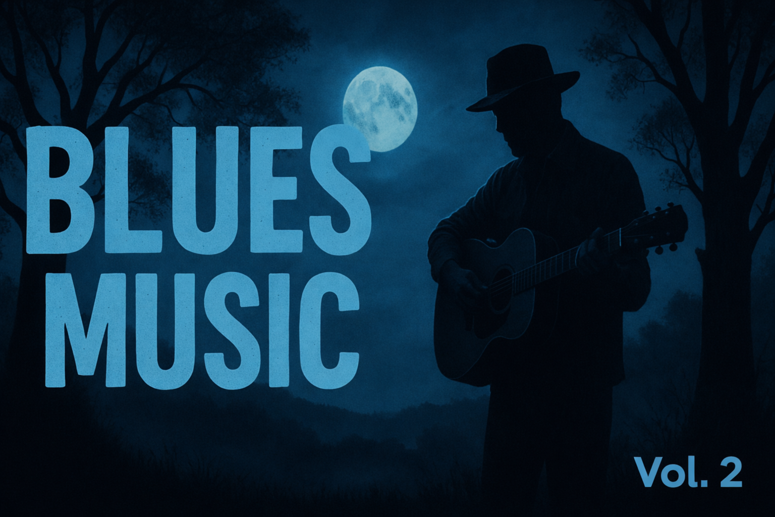 🌙 Deep Blues in the Night – Emotional Guitar Music, mit Gesang Live, 100 Min., Vol. 2🌙