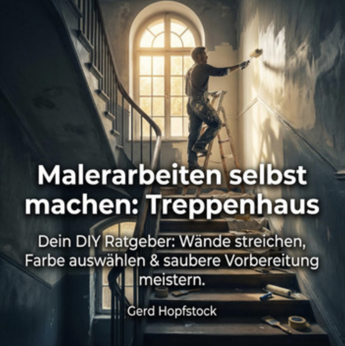 Malerarbeiten selber machen Treppenhaus