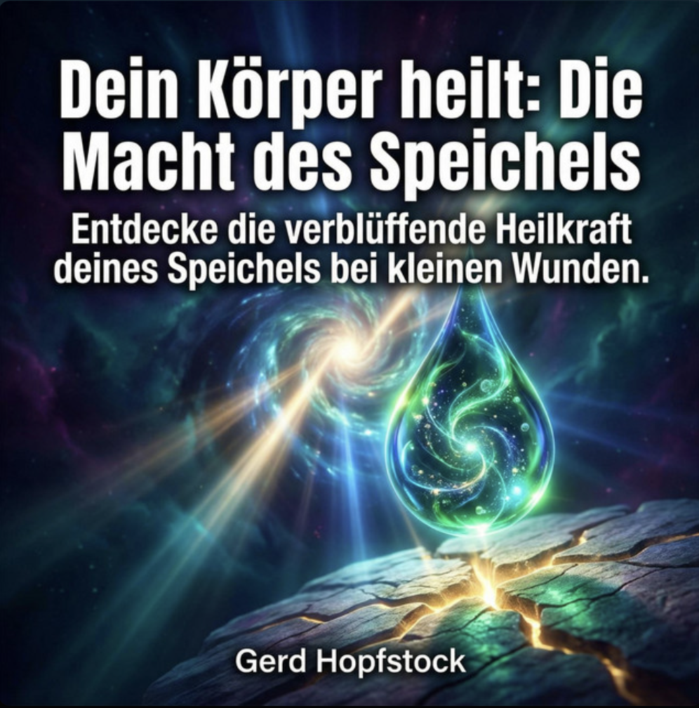 Dein Körper heilt :                        Die Macht des Speichels