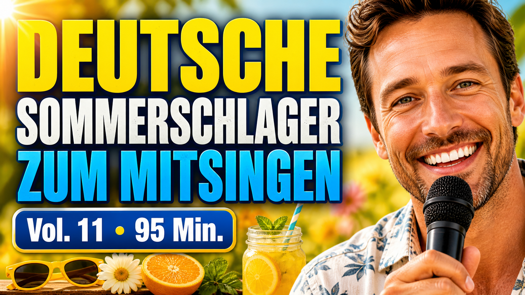 ☀️ Deutsche Sommerschlager zum Mitsingen